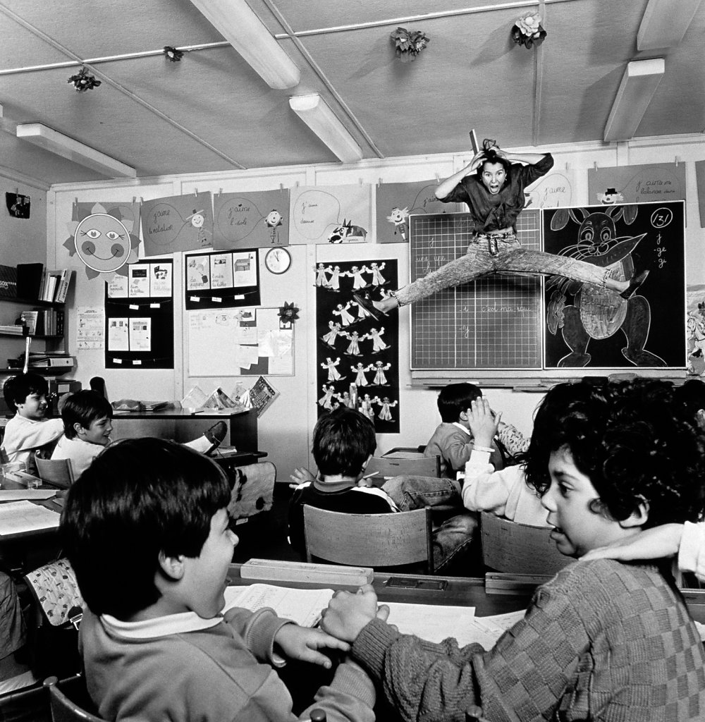 Jumping teacher